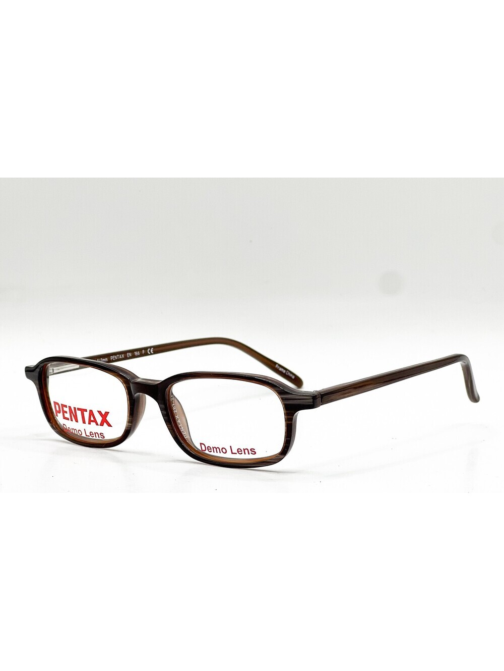 Pentax 650 Brown Marble Authentic Eyeglasses 48-16-140